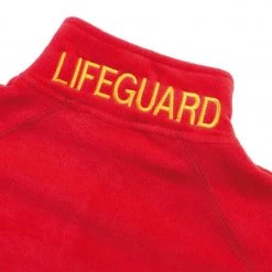 RLSS UK Shop RLSS UK Lifeguard Fleece, Red, Outdoor Pool Duty Wear, Warm And Comfortable Lifeguards