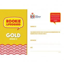 RLSS UK Shop Rookie Gold Awards (Packs Of 5)