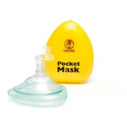 RLSS UK Shop Laerdal Pocket Mask In Hard Case, Reduces Contamination Risk During CPR Laerdal Training Equipment