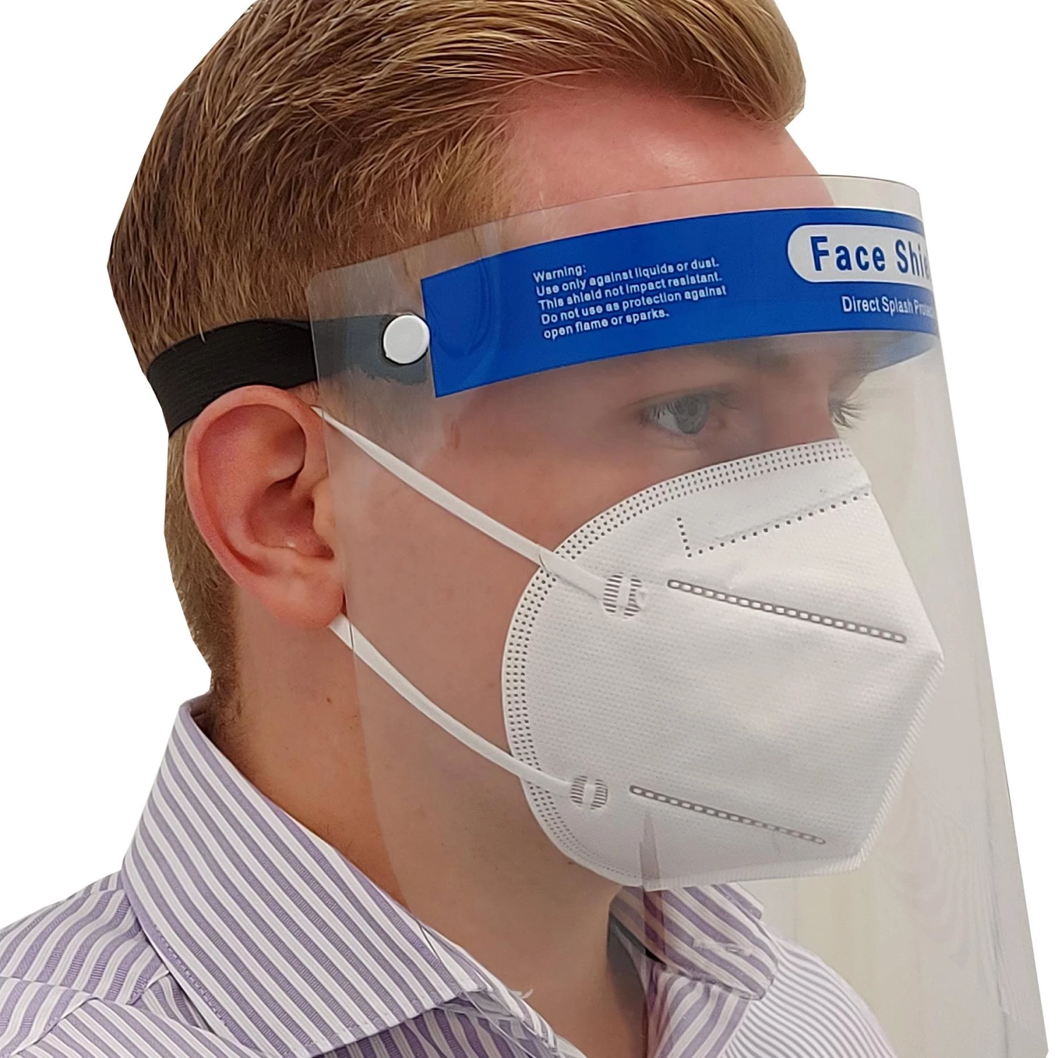 RLSS UK Shop Full-Face Shield Visor, With Foam Headboard For Extra Comfort Personal Protective Equipment (PPE) 4 RLSS UK Shop Full-Face Shield Visor, With Foam Headboard For Extra Comfort Personal Protective Equipment (PPE)