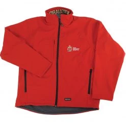 RLSS UK Shop RLSS UK Lifeguard Soft Shell Jacket, Red, Outdoor Lifeguard Duty Wear Lifeguards
