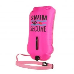 RLSS UK Shop Open Water Swimming Swim Secure Dry Bag - 28L, Pink