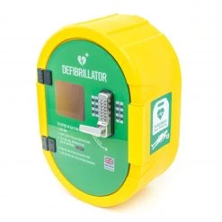 RLSS UK Shop DefibSafe 2 External AED Cabinet – Lockable Defibrillators (AEDs)