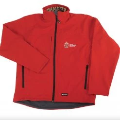 RLSS UK Shop RLSS UK Lifeguard Soft Shell Jacket, Red, Outdoor Lifeguard Duty Wear Lifeguards