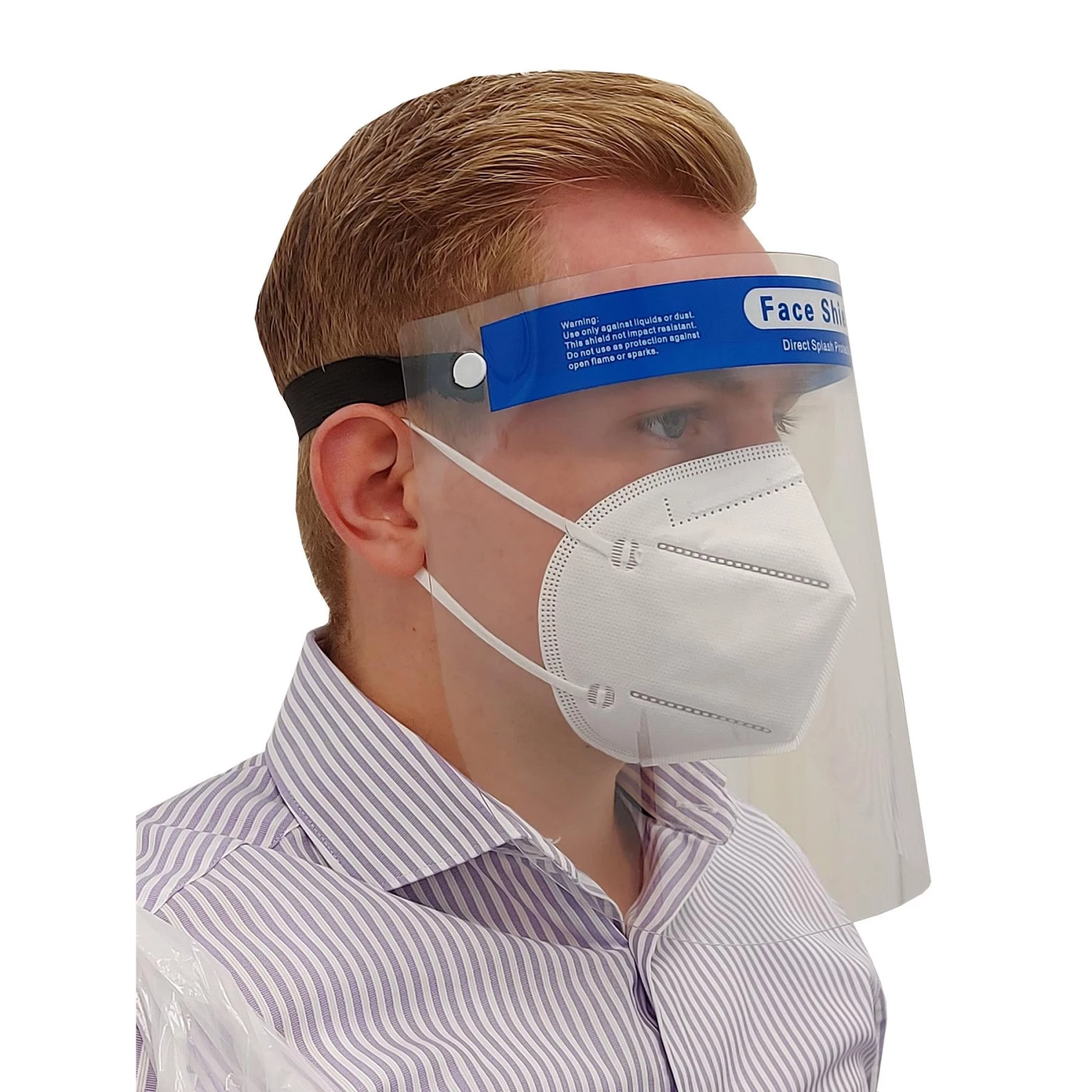 RLSS UK Shop Full-Face Shield Visor, With Foam Headboard For Extra Comfort Personal Protective Equipment (PPE) 3 RLSS UK Shop Full-Face Shield Visor, With Foam Headboard For Extra Comfort Personal Protective Equipment (PPE)