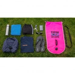 RLSS UK Shop Open Water Swimming Swim Secure Dry Bag - 28L, Pink