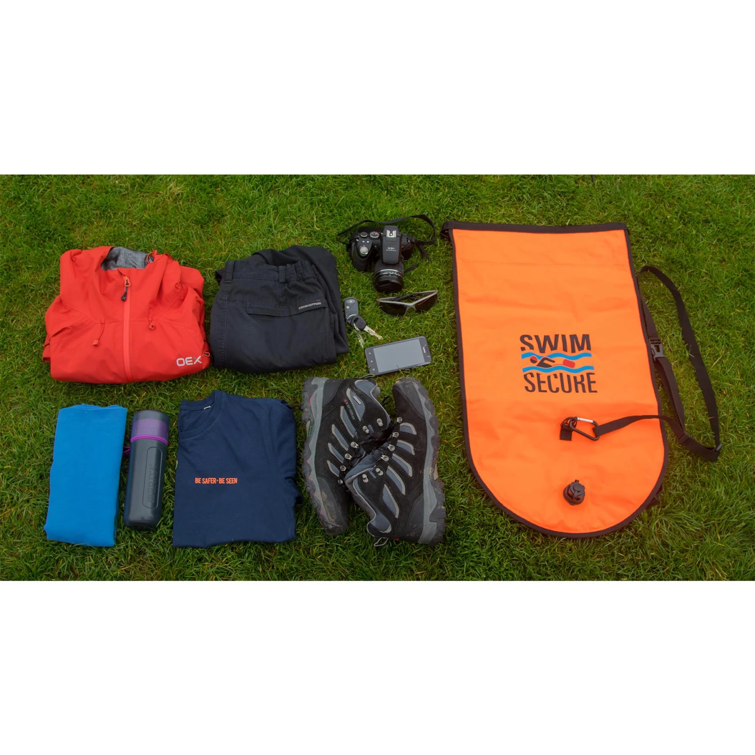 RLSS UK Shop Swim Secure Wild Swim Bag, Convertible Backpack / Dry Bag, Ideal For Open Water Swimmers Open Water Swimming 5 RLSS UK Shop Swim Secure Wild Swim Bag, Convertible Backpack / Dry Bag, Ideal For Open Water Swimmers Open Water Swimming