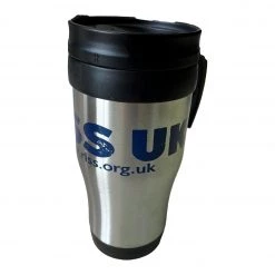 RLSS UK Shop RLSS UK Plastic Thermal Mug (Silver)