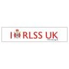 RLSS UK Shop I Love RLSS UK Car Sticker