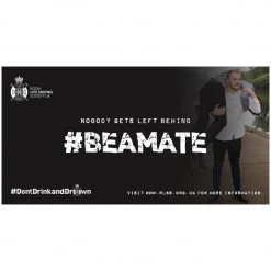 RLSS UK Shop Don't Drink & Drown Bar Runner #BeAMate