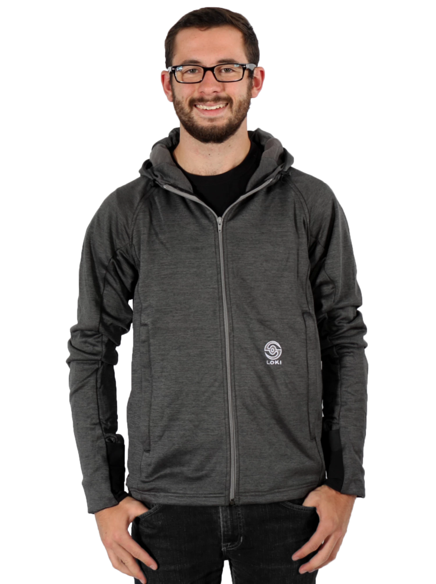 Loki Men's All In One Tech Hoodie - Zip Up 7 Loki Men's All In One Tech Hoodie - Zip Up