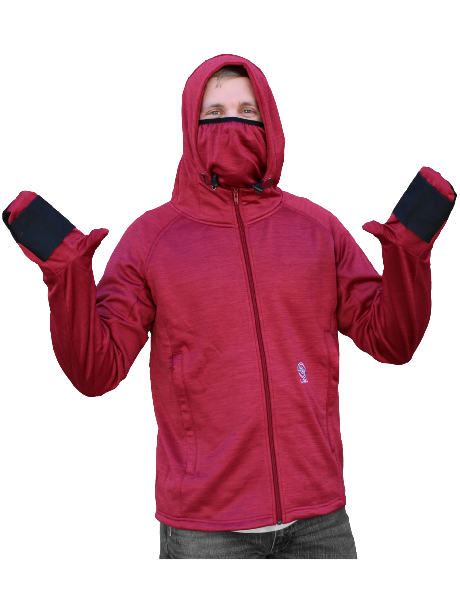 Loki Men's All In One Tech Hoodie - Zip Up 9 Loki Men's All In One Tech Hoodie - Zip Up