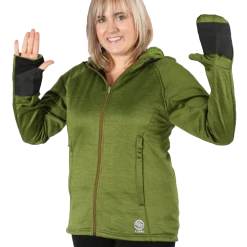 Loki Loki Apparel Women's All In One Tech Hoodie - Zip Up