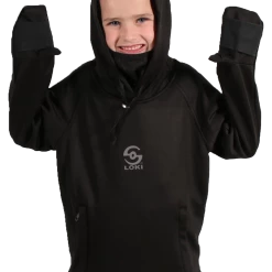 Loki Loki Apparel Kid's All In One Pullover Tech Hoodie