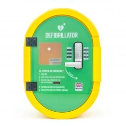 RLSS UK Shop DefibSafe 2 External AED Cabinet – Lockable Defibrillators (AEDs)