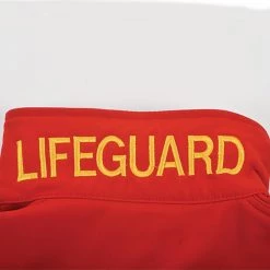 RLSS UK Shop RLSS UK Lifeguard Soft Shell Jacket, Red, Outdoor Lifeguard Duty Wear Lifeguards