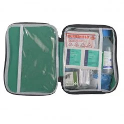 RLSS UK Shop BS8599-1 Pouch First Aid Kit, Zip Up Pouch, Portable, Compliant With British Standard First Aid Equipment