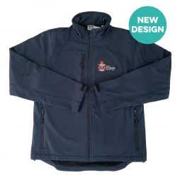 RLSS UK Shop Lifeguards RLSS UK Mens Navy Soft Shell Jacket, Outdoor Activity Jacket, RLSS UK Branded