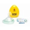 RLSS UK Shop Laerdal Training Equipment Laerdal Pocket Mask With O2 Inlet And Head Strap In Hard Case