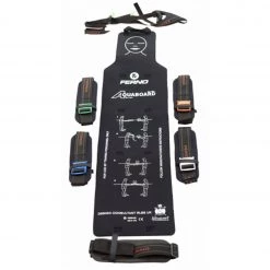 RLSS UK Shop Aquaboard Refurbishment Pack, Body Straps, Neoprene Back Pad, Head Restraint
