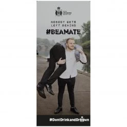 RLSS UK Shop Don't Drink And Drown Don't Drink & Drown Banner (Vertical) #BeAMate