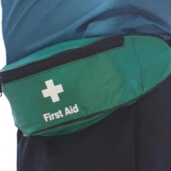 RLSS UK Shop First Aid Bum Bag (Green) Empty First Aid Equipment